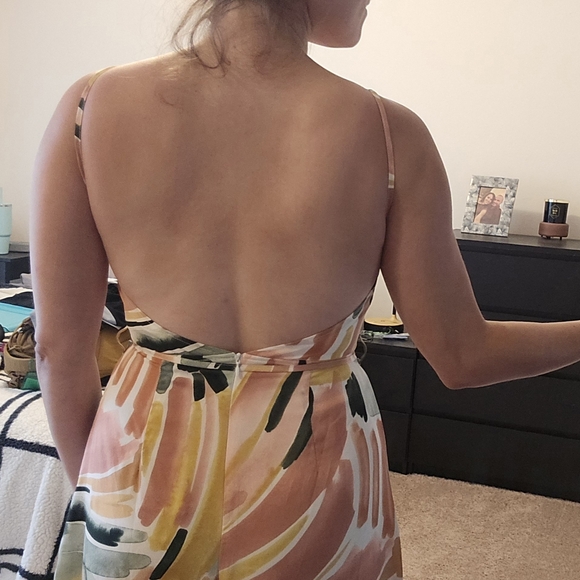 Stitch and Feather Jumpsuit - Picture 2 of 7